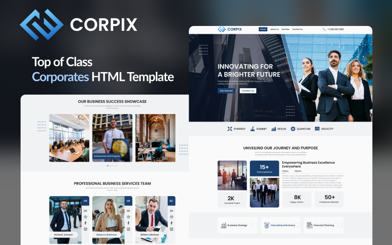 Corpix - Corporate HTML5 Template